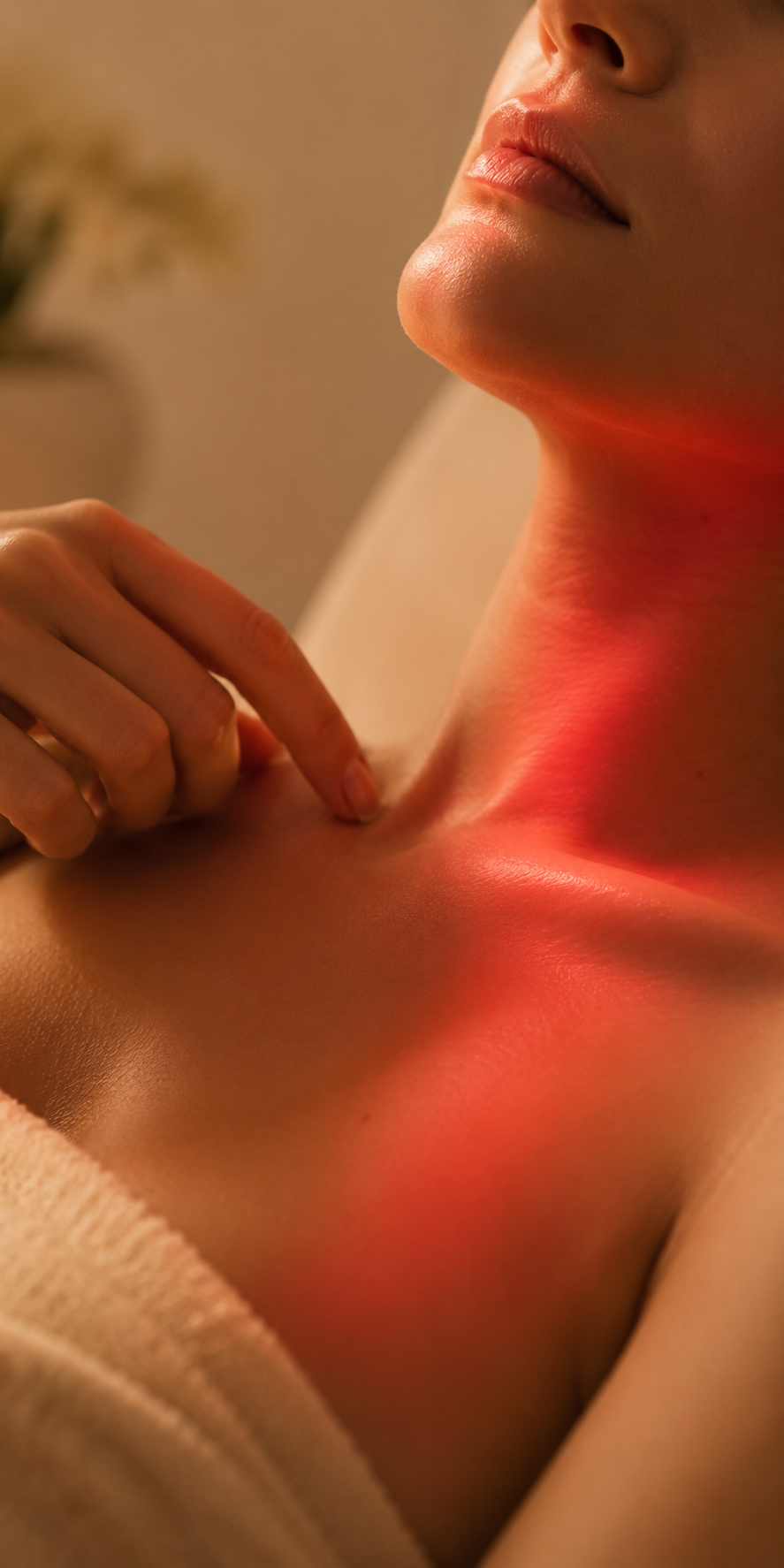 UV-free C&Eacute;LEOR red light therapy